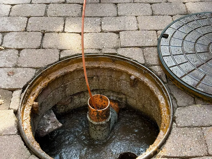 Main sewer line camera inspection camera scope